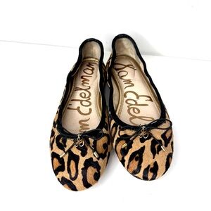 Sam Edelman Leopard Print Ballet Flats